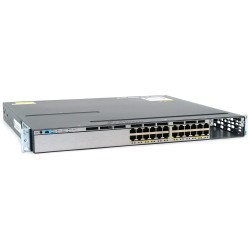 WS-C3750X-24T-L CISCO CATALYST 3750X 24-PORT 1GB RJ-45 ETHERNET SWITCH